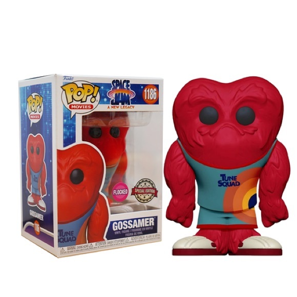NIB Funko POP! Movies Space Jam: Gossamer #1186 - Picture 1 of 8